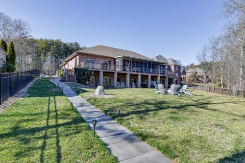 Waterfront Lake Norman Retreat with Dock and Hot Tub!