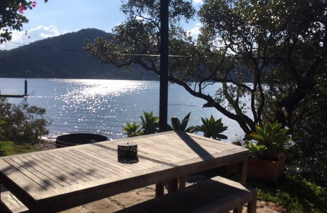 waterfront . MACKYS . outdoor firepit HAWKESBURY RIVER stunning views