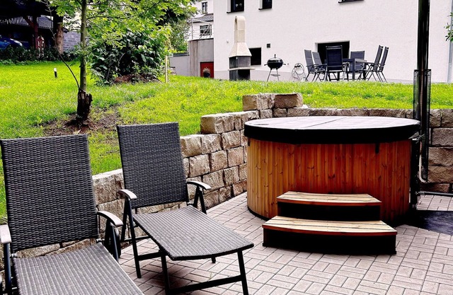 Wellness am Morgengau mit Whirlpool und Sauna