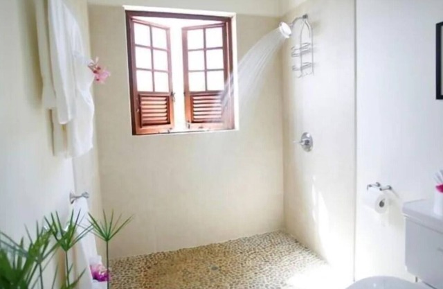 West Indian-style luxury villa with stunning sea views