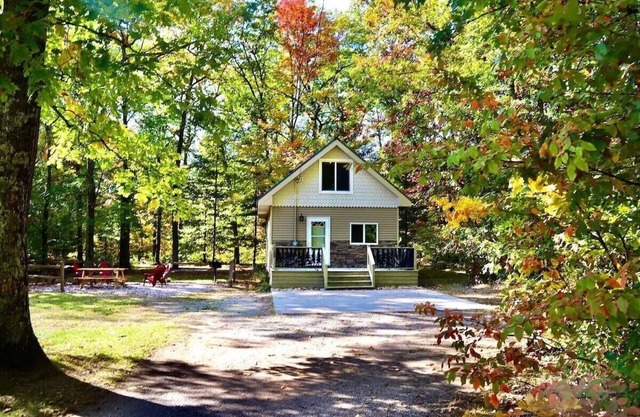 Willie's "One More Fish" cabin in Wellston MI