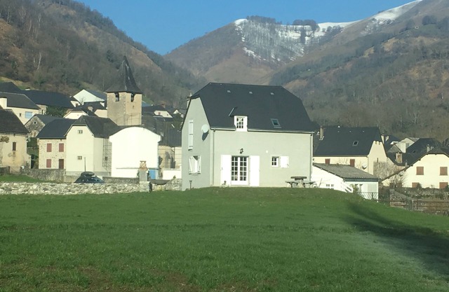 Windmill renovated mountain valley of asp