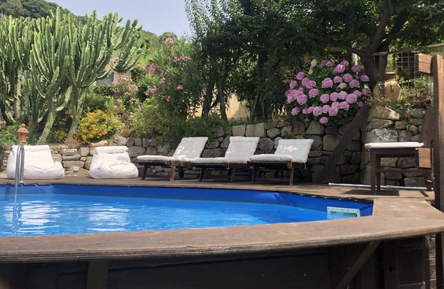 Wonderful private villa for 13 guests with A/C, private pool, TV, panoramic view and parking