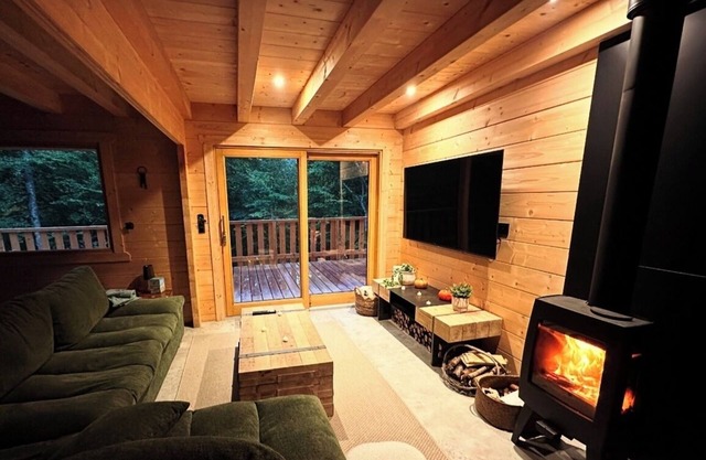 Wooden chalet at l'Esperou for 15 people