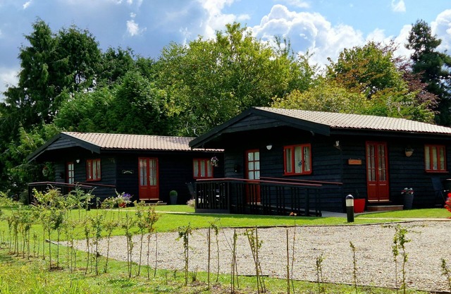 Woodpecker, Bespoke holiday lodge in beautiful Suffolk conservation village