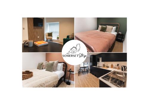 Wych Cottage, Striking 2 Bed, Parking, King Bed, First Floor Flat