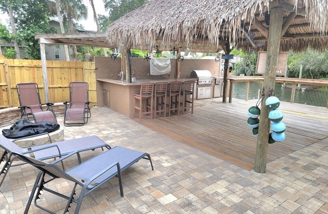 Your personal Tiki Hut waterfront/pool/spa home.