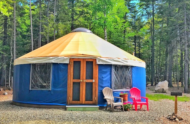 Yurt Glamping on the Quiet-side of Acadia National Park!