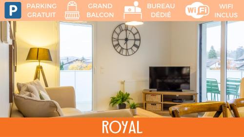 ZenBNB - ROYAL - 2 Chambres - 4 Pers - WiFI - Balcon - Parking