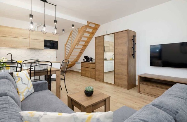 Zielona 11 Międzywodzie | Two-storey Apartment Close to the Beach | Parking & Te