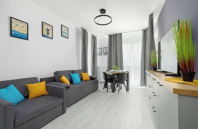 Zielonego Mostu 1 | Szczecin | Modern Apartment | Parking | Water View | Balcony