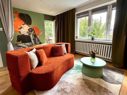 Zielony Apartament w Centrum