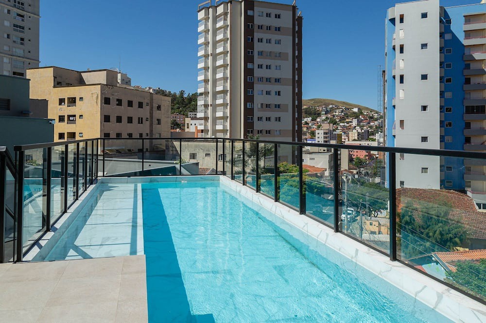 Sao Benedito Apartment | Studio w/Swimming Pool in Pocos de Caldas Pgo0406