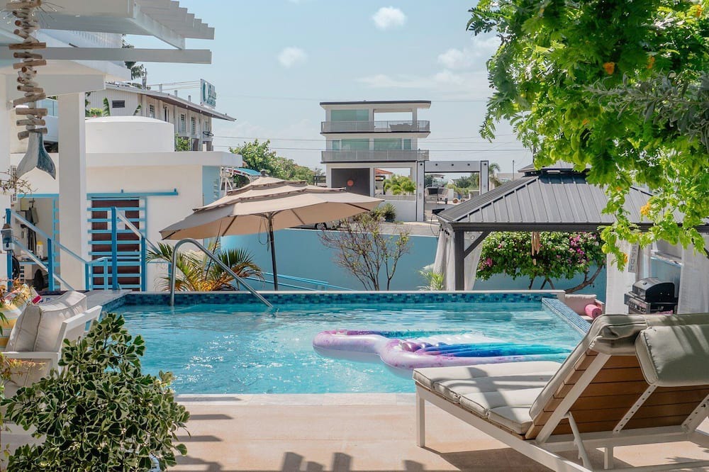 Lajas House | Multifamily Oasis Retreat 3-studios/bedrooms with Infinity pool in Lajas