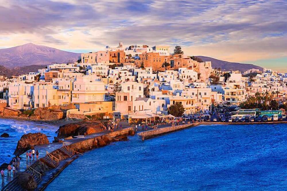 Agios Prokopios Apartment | Unique and Elegant 2BR Suite near Plaka Beach