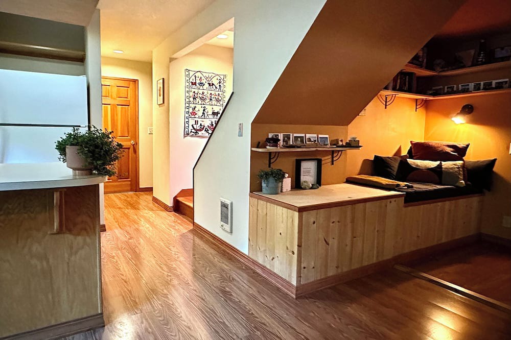 Tillamook Cabin | Private waterfall, 3 acres of forest, 400ft of Wilson River, with music & coffee