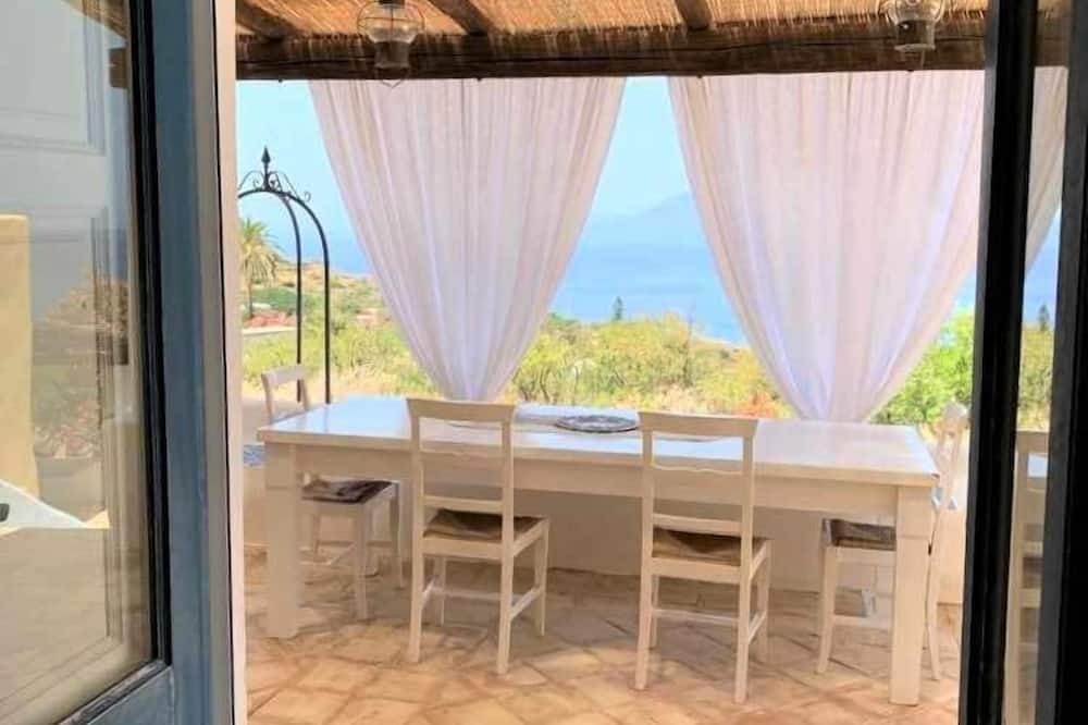 Pollara House | Villa Pollara Ovest, sea and sunset view