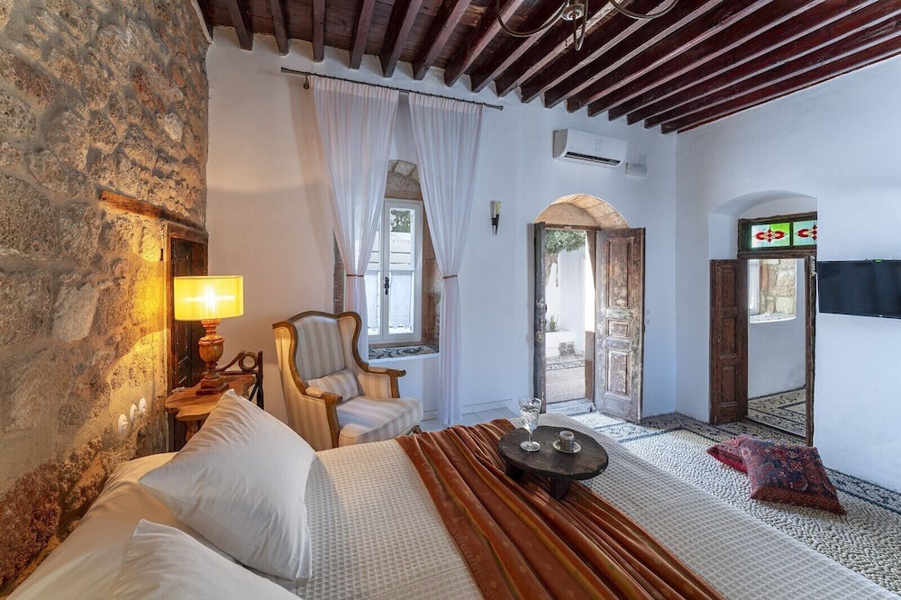Lindos Cabin | Boho style luxury lodge with private courtyard in the heart of Lindos.