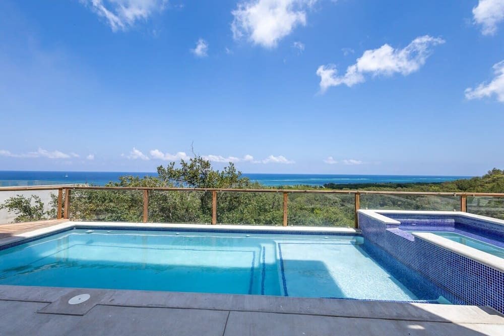 Camp Bay House | Panoramic Ocean Views ~ Pickleball, Pool, Hot Tub
