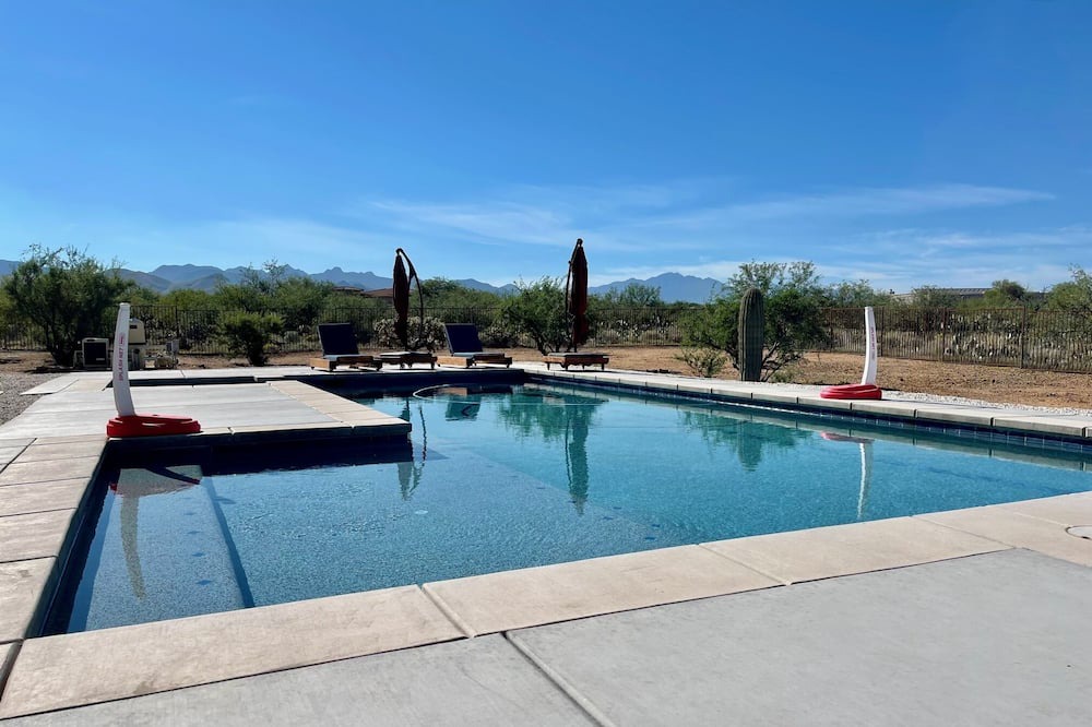 Vail House | Private Desert Oasis on 4 Acres with Private Lap Pool & Hot Tub