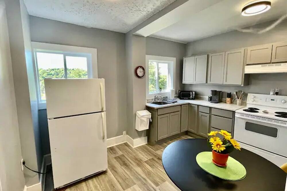 Saint John Apartment | 1BR Next to Hospital & Uptown