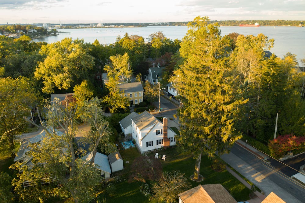 Pawtuxet Village Historic District House | A Curated Cape on the Cove....walk to shops and restaurants in seaside village.