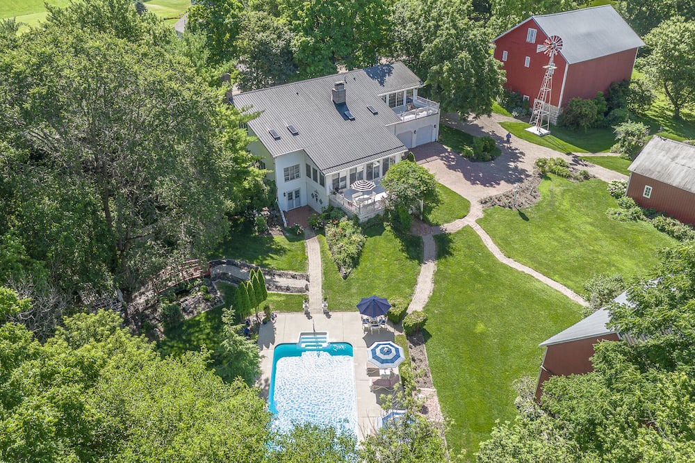 Dixon House | Urban Escape: 20-Acre Modern Farmhouse with Pool, Ponds & Nature Trail