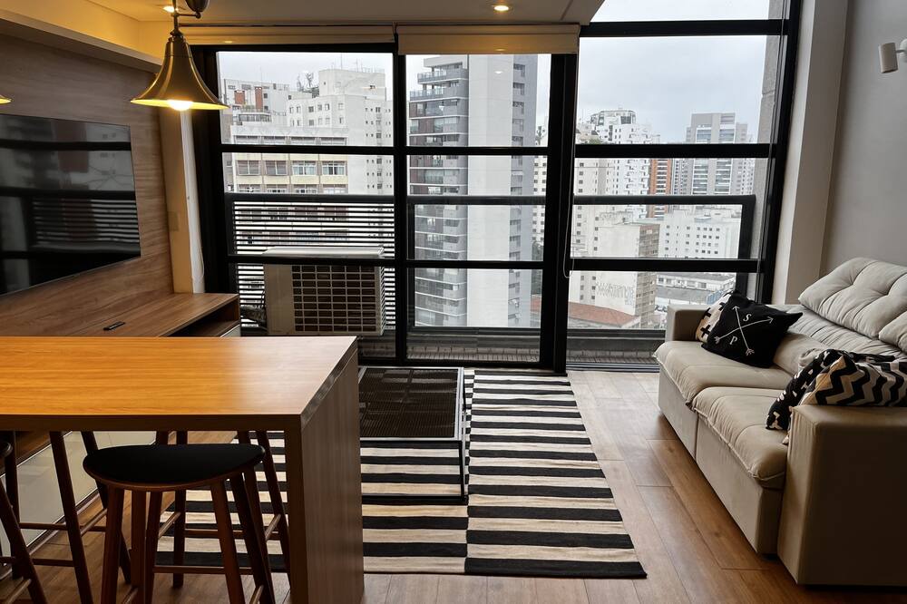 Itaim Bibi Apartment | Flat Duplex com Serviço de Camareira ao Lado do Parque Ibirapuera
