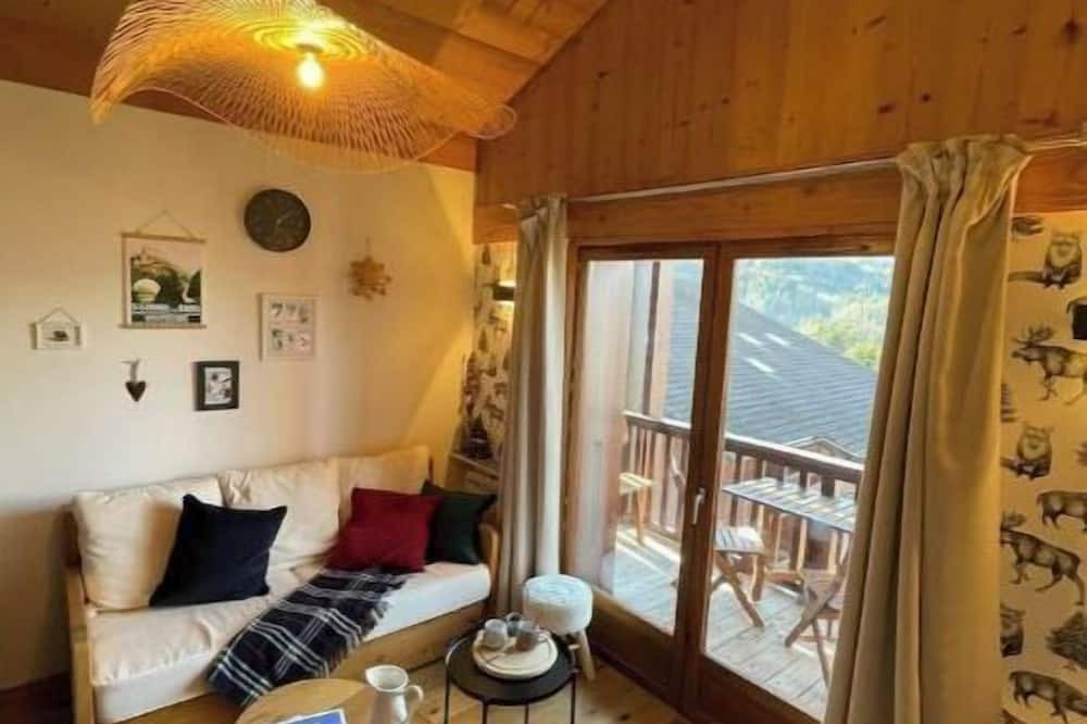Saint-Gervais-les-Bains Apartment | Le Nid St-Gervais - Charming duplex with mountain view