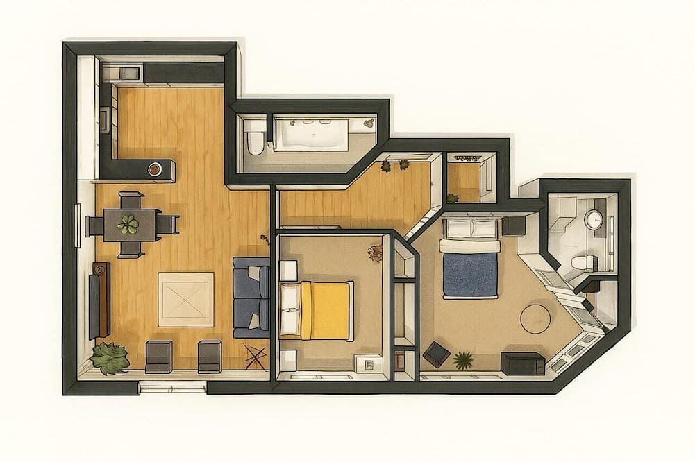 Marylebone Apartment | A/C*Lift*EarlyDrop*FlexPolicy*King*Full Kitchen