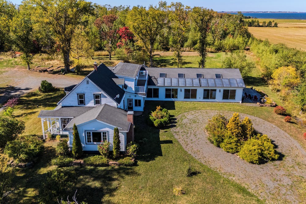 Brule Point Other | Family sized farmhouse with ocean views and indoor pool near Tatamagouche.