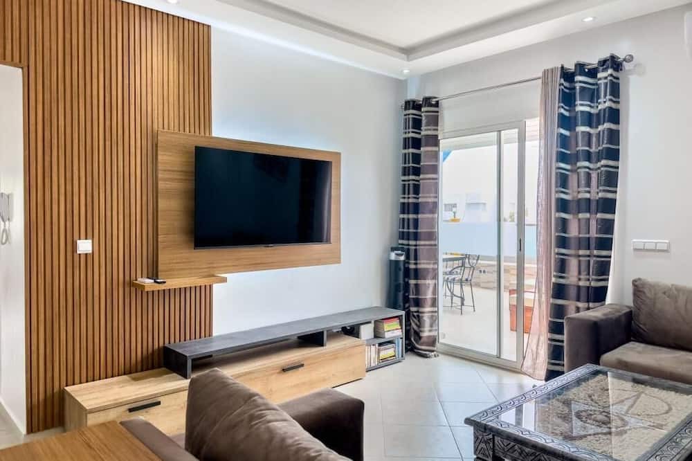 Imi Ouaddar Apartment | Terrace with bioclimatic pergola - High-end apartment in Imi Ouaddar