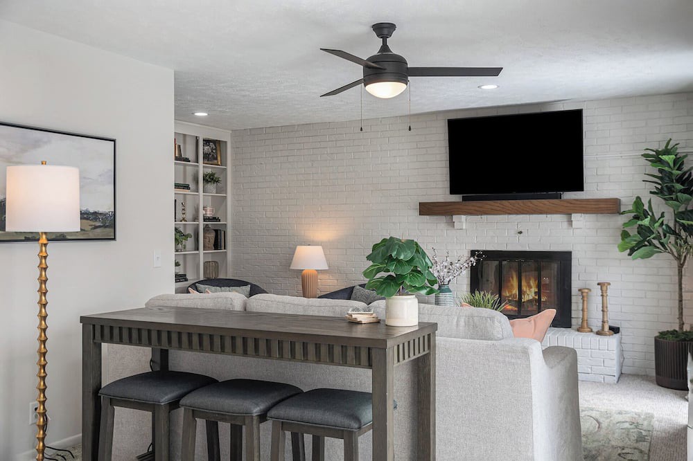 West Omaha House | Central Family Oasis, with Hot Tub & Fenced Yard!