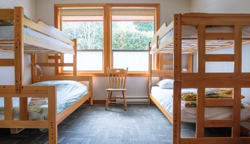 Private room with 2-piece bathroom and shared shower