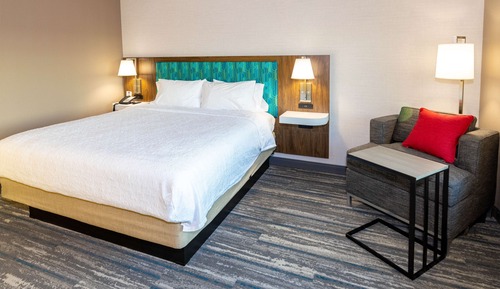 Room, 1 King Bed, Refrigerator
