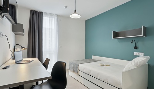 Economy Studio, 1 Large Twin Bed