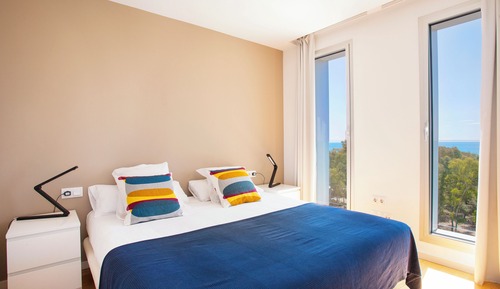 Exclusive Apartment, 1 Bedroom, Beach View