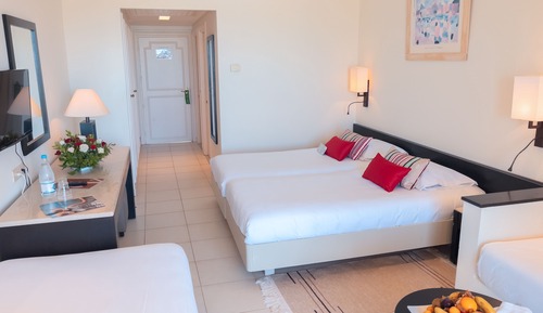 Quadruple Room, Sea View