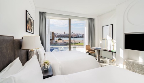 Fairmont, Room, 2 Queen Beds, Balcony, City View