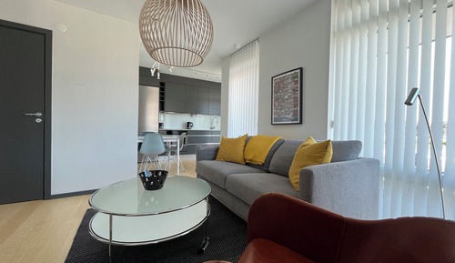 Exclusive Apartment, 1 Queen Bed with Sofa bed, Pool View