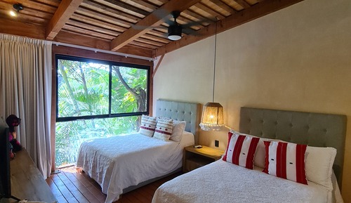 Design Room, 2 Double Beds, River View