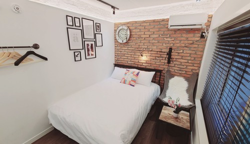 City Double Room, Courtyard View, Private bathroom outside the room