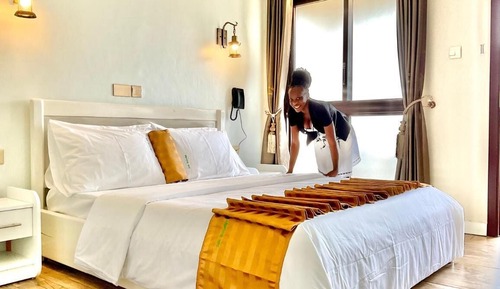 Deluxe Double Room, 1 Bedroom, Garden View, Ground Floor