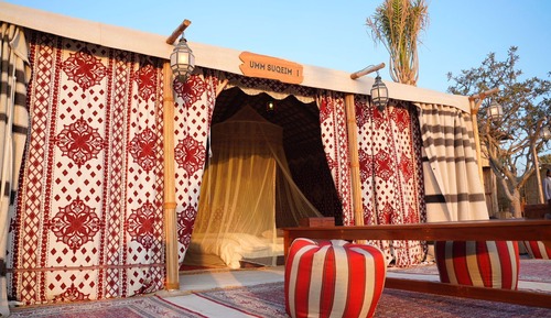 Family Tent With Camp Activities