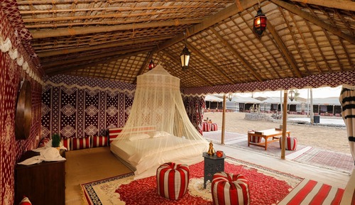 Signature Tent With Camp Activities