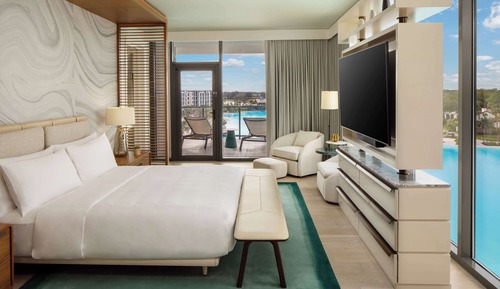 Presidential Suite, 1 King Bed, Balcony, Lagoon View