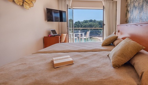 Standard Double Room, Terrace, Sea View
