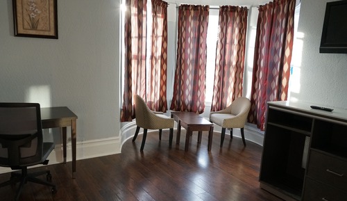 Deluxe Room, 2 Double Beds, Shared Bathroom