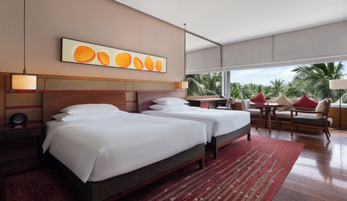 2 Twin Beds Ocean View Premium