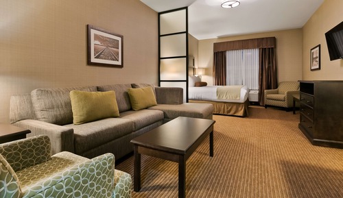 Suite, 1 King Bed, Non Smoking, Refrigerator & Microwave